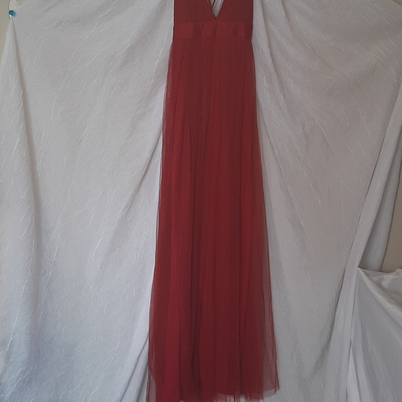 Prom/Formal Red Dress Size L - Picture 3 of 13